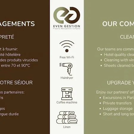 Apartment 8pers#4bedrooms#4bathrooms#lafayette Paris